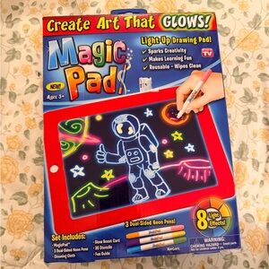 NWT. Magic Pad - light up drawing pad.